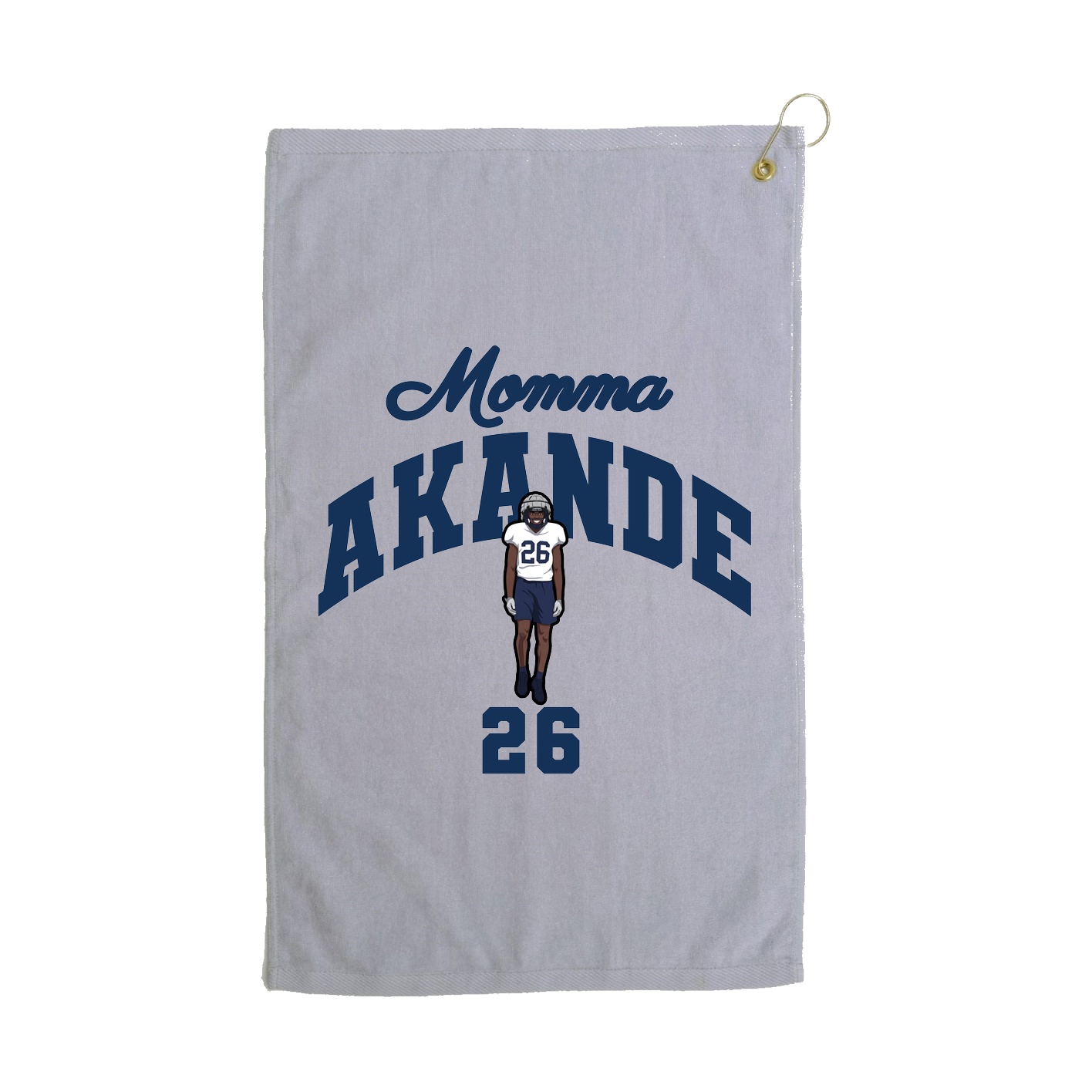 Golf Towel — Mothers Day Arch in Grey