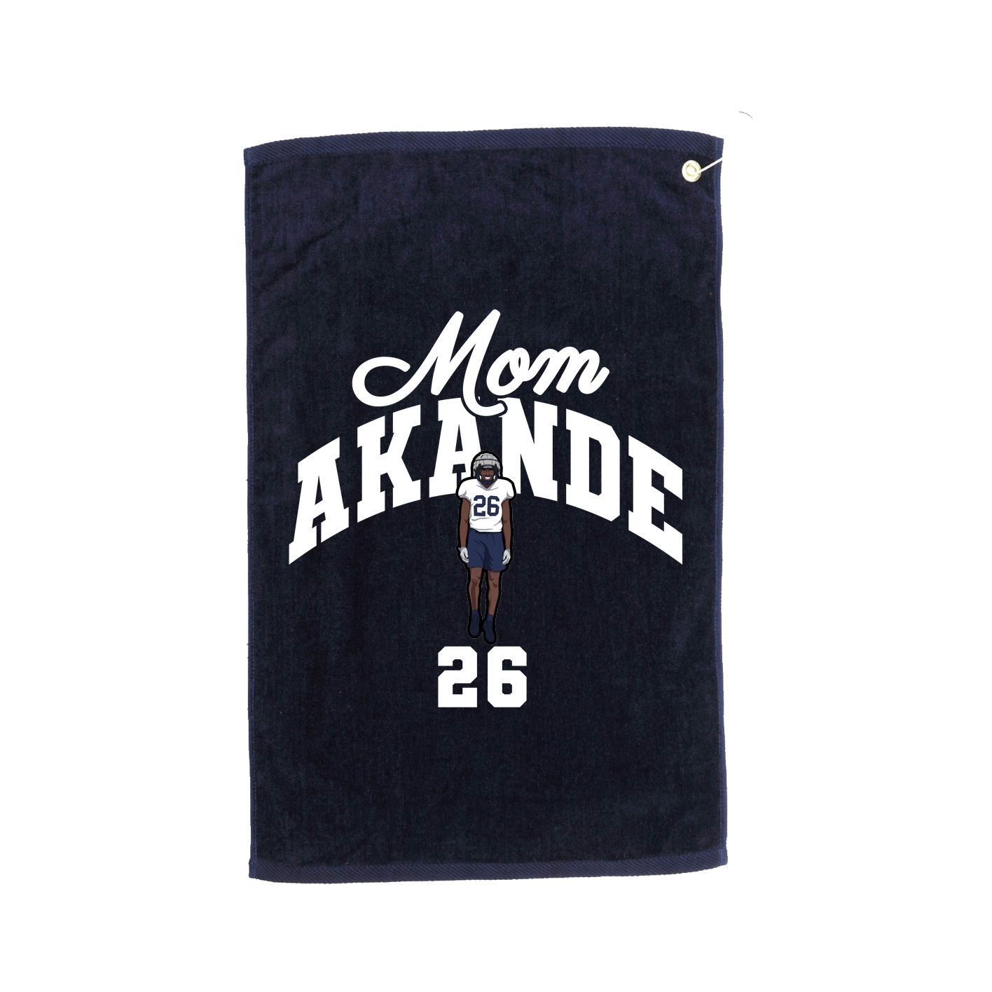 Golf Towel — Mothers Day Arch in Navy
