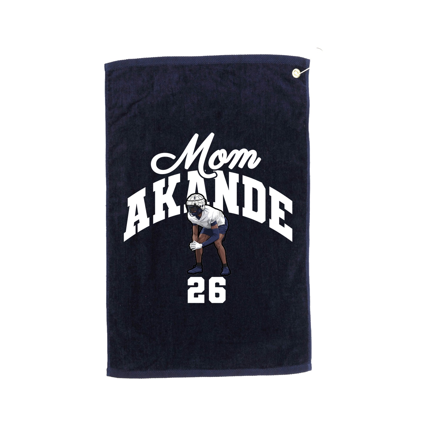 Golf Towel — Mothers Day Arch in Navy