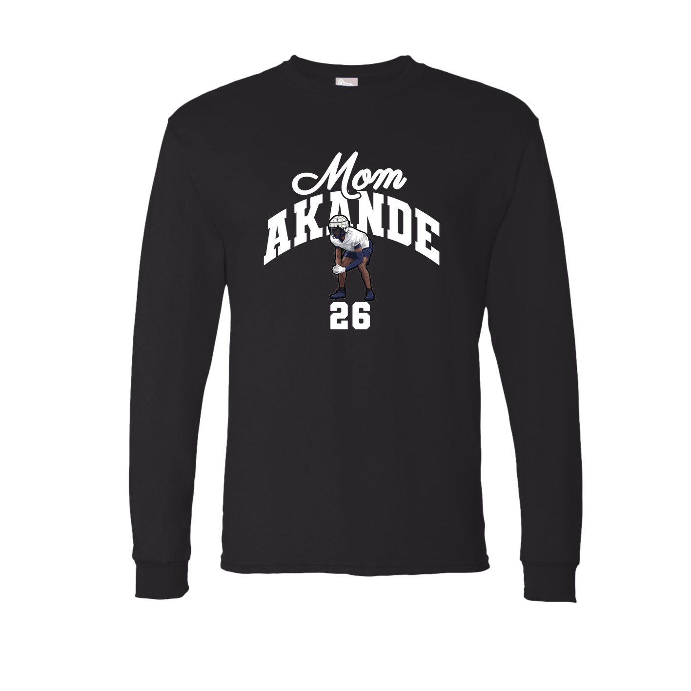 Long Sleeve Tee — Mothers Day Arch in Black