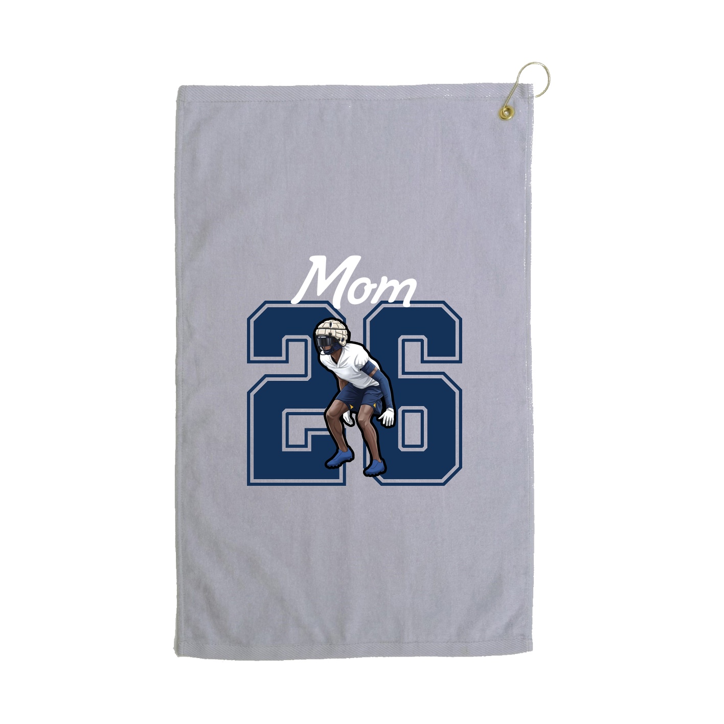 Golf Towel — Mothers Day Shirsey in Grey
