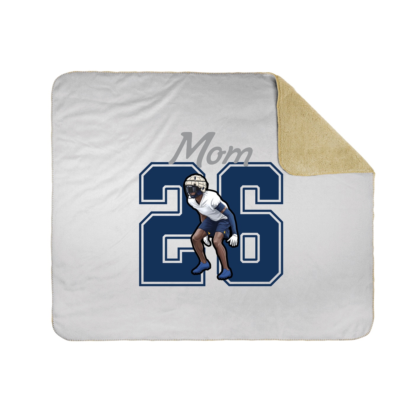 Throw Blanket — Mothers Day Shirsey in White
