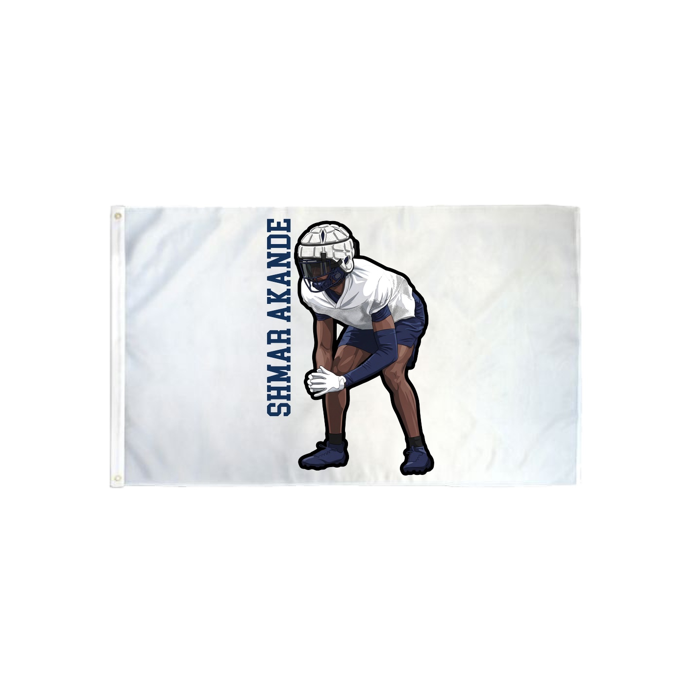 3x5 Flag — Name Vertical in Classic