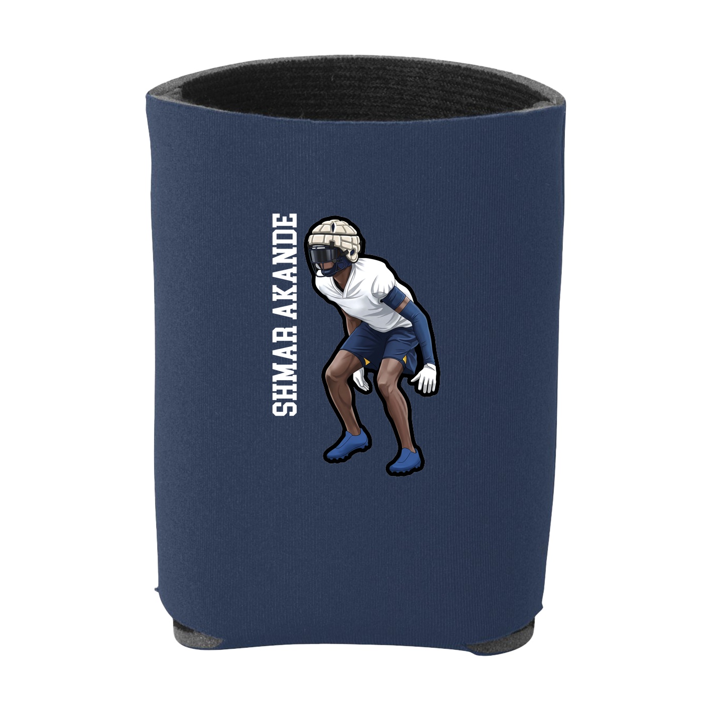 Can Holder — Name Vertical in Navy