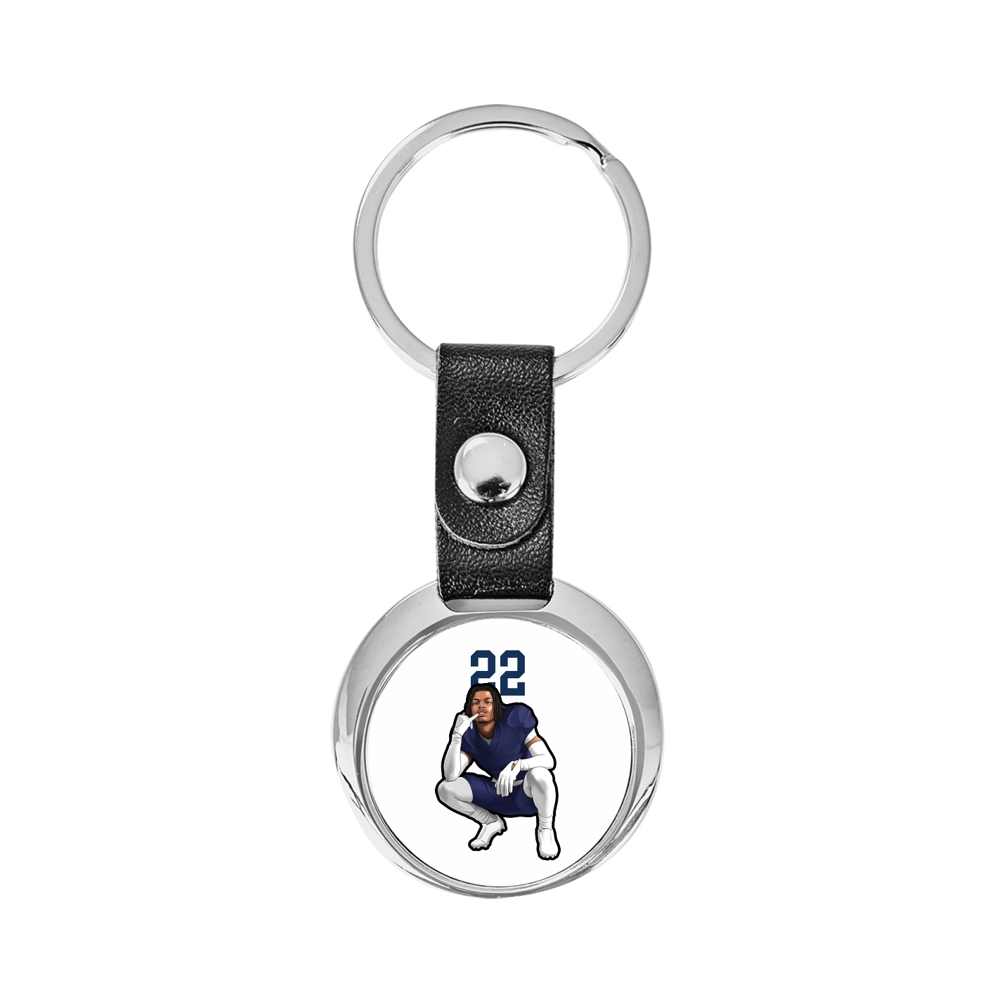 Key Chain — Number Top in Classic