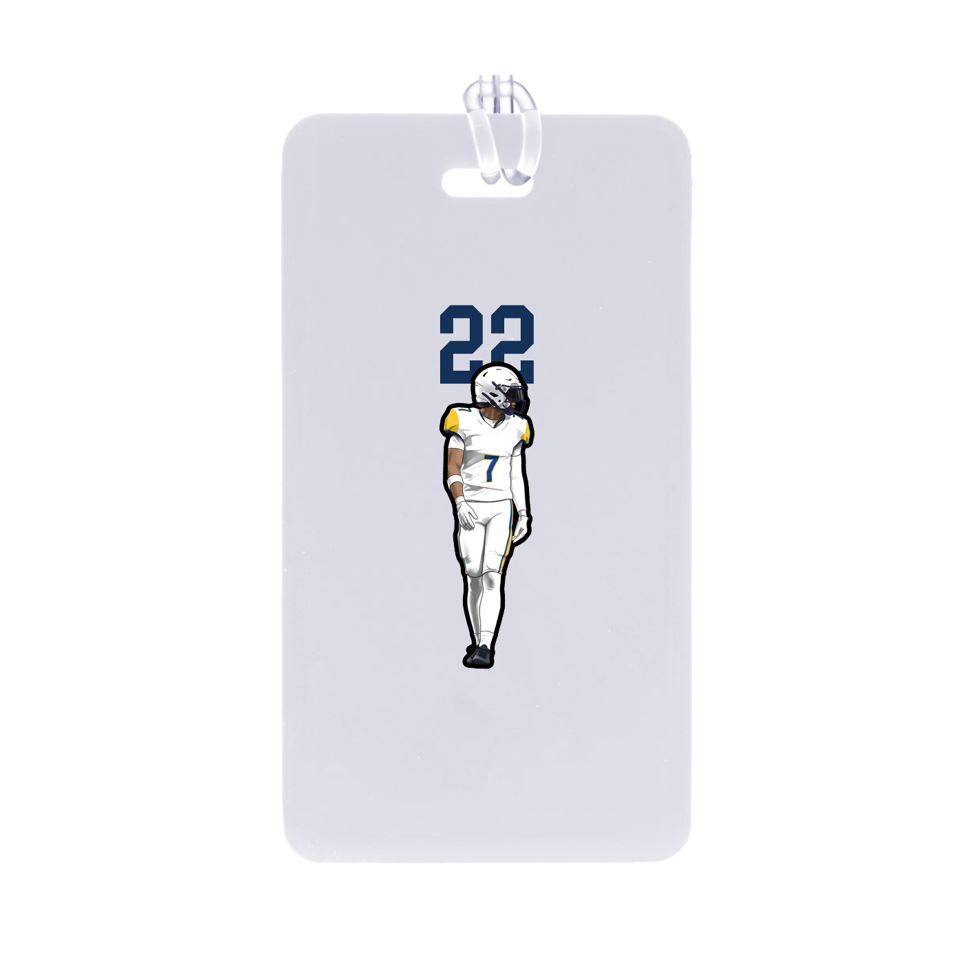 Bag Tag — Number Top in Classic