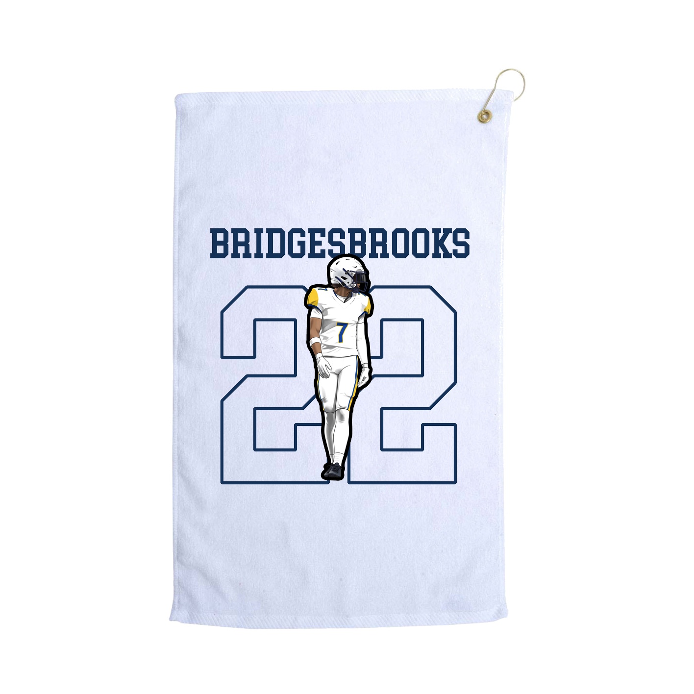 Golf Towel — Shirsey in White