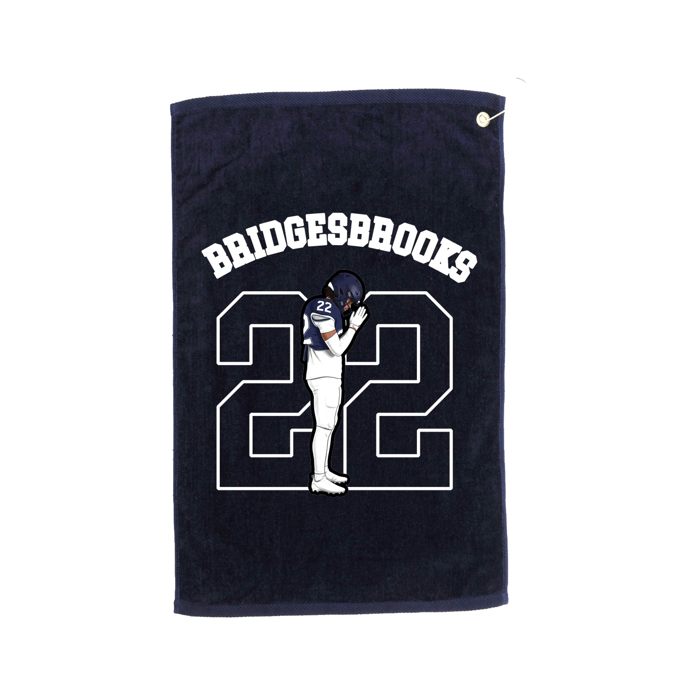 Golf Towel — Shirsey Arch in Navy