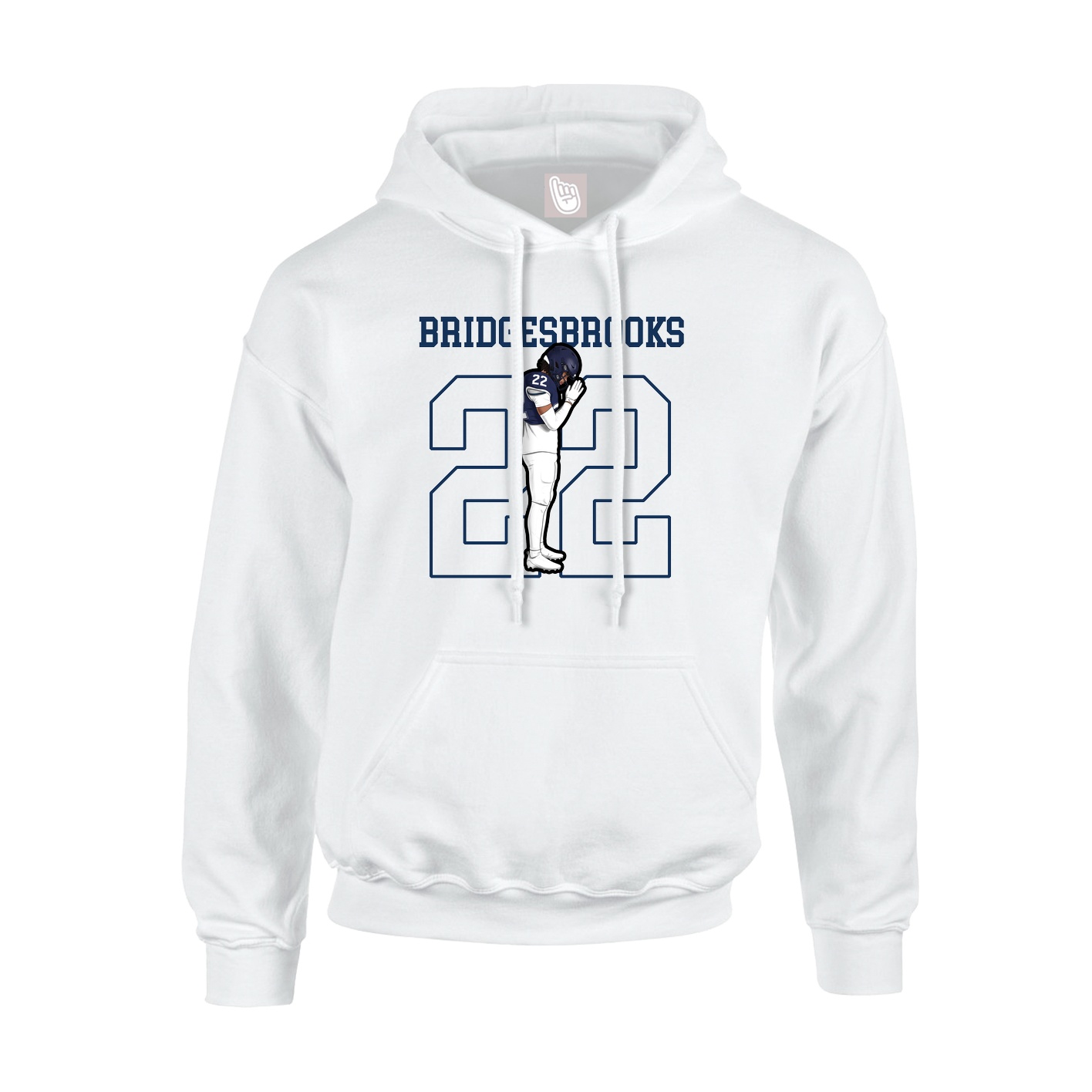 Hoodie — Shirsey in White