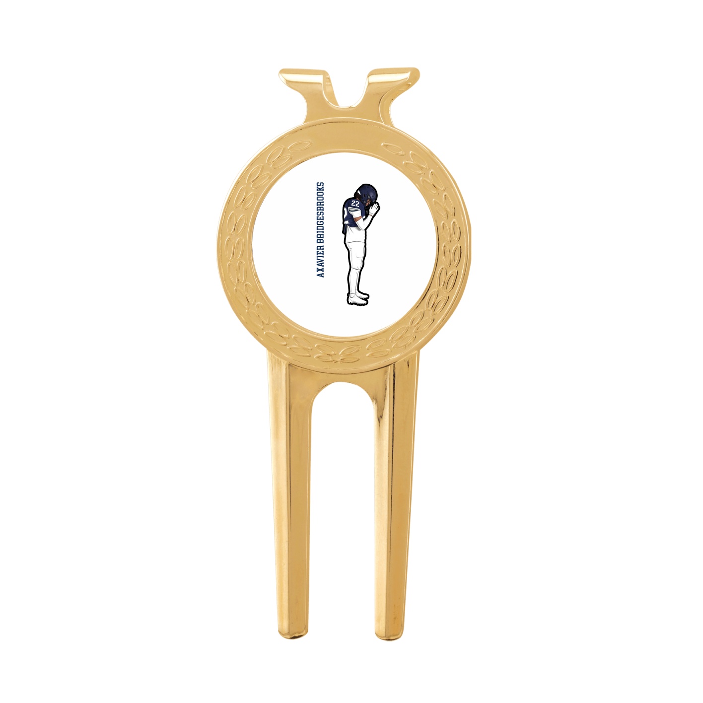 Divot Tool with Ball Marker — Name Vertical in Classic