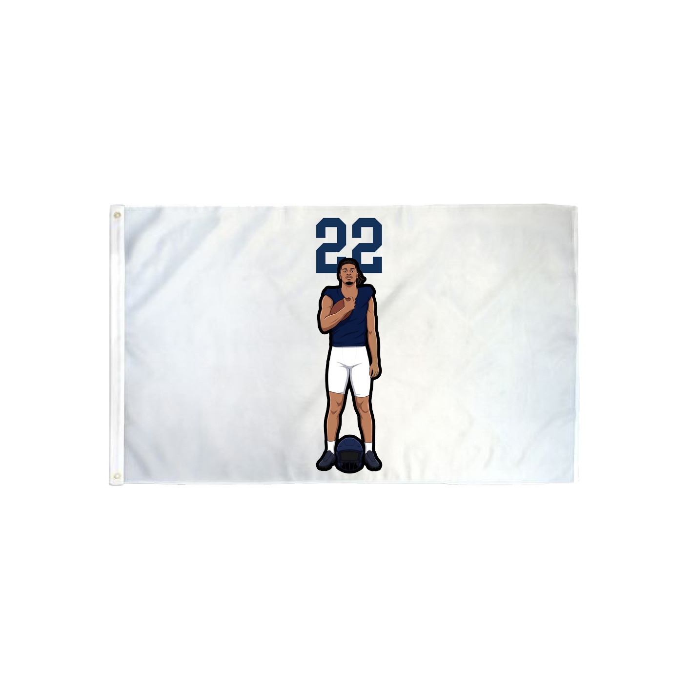 3x5 Flag — Number Top in Classic