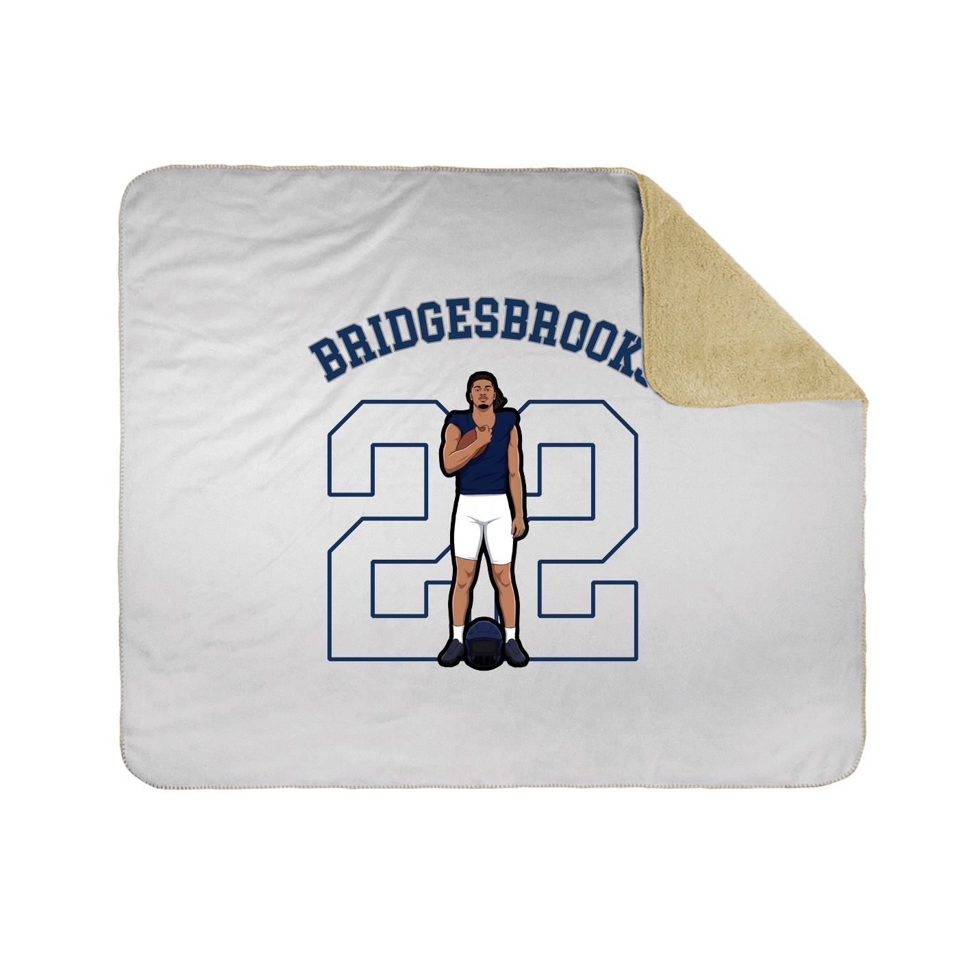 Throw Blanket — Shirsey Arch in White