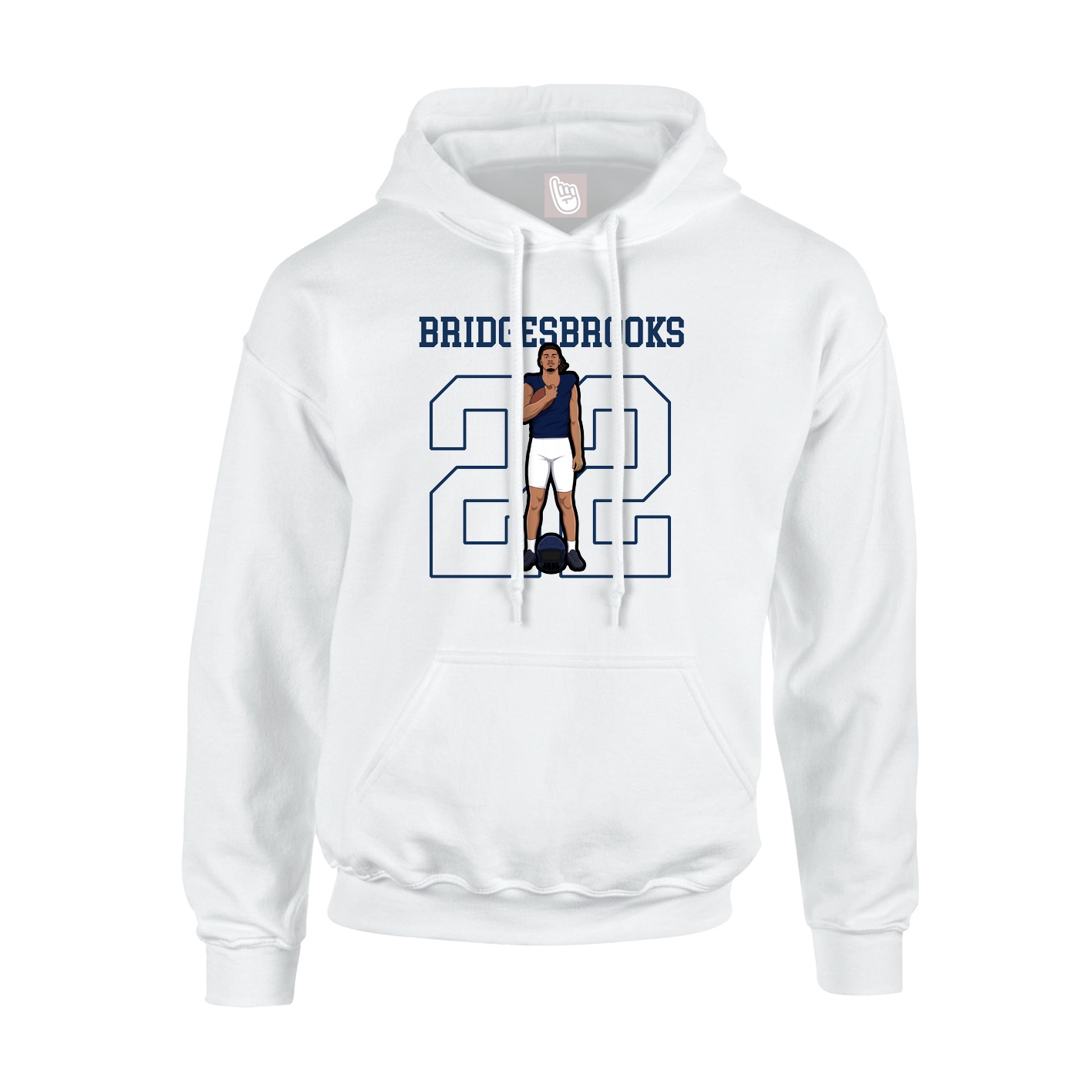 Youth Hoodie — Shirsey in White