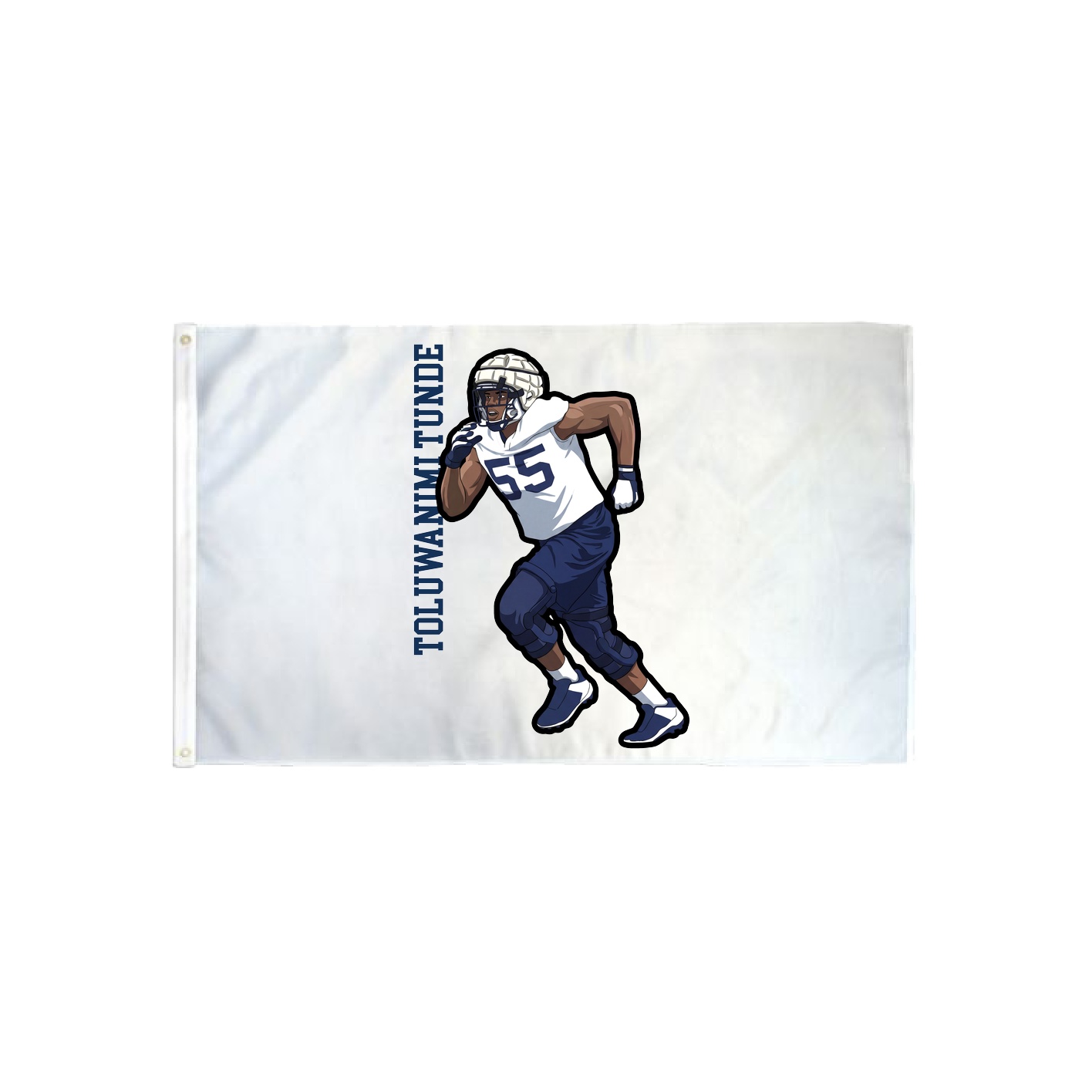 3x5 Flag — Name Vertical in Classic