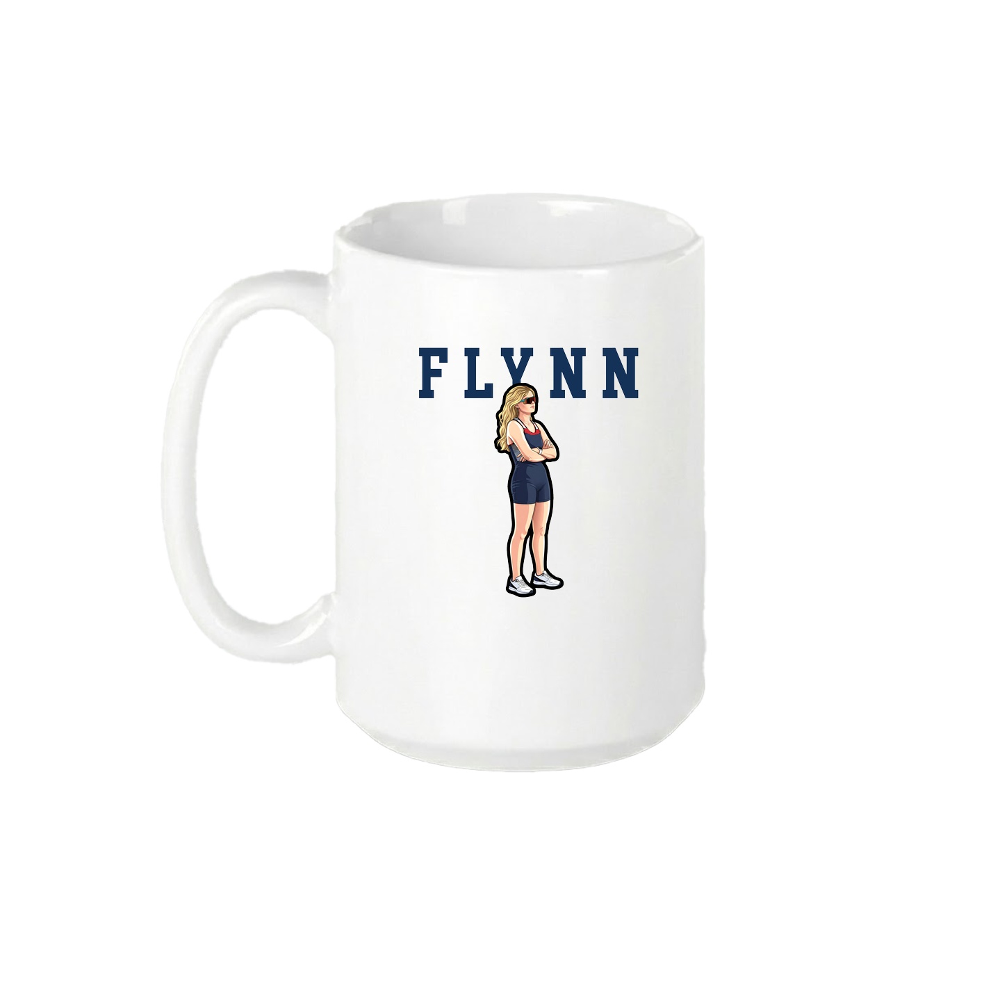 15oz Coffee Mug — Shirsey in White