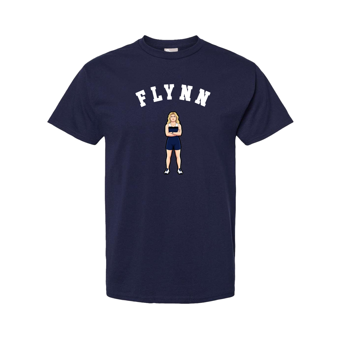 Youth Tee — Shirsey Arch in Navy