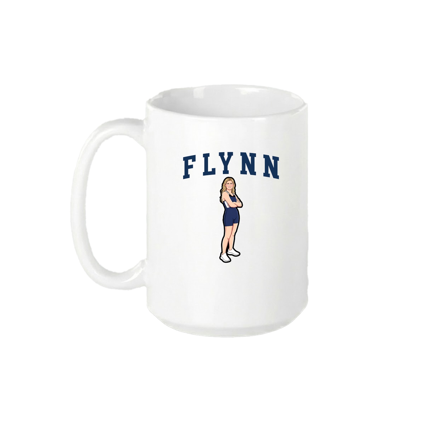 15oz Coffee Mug — Shirsey in White