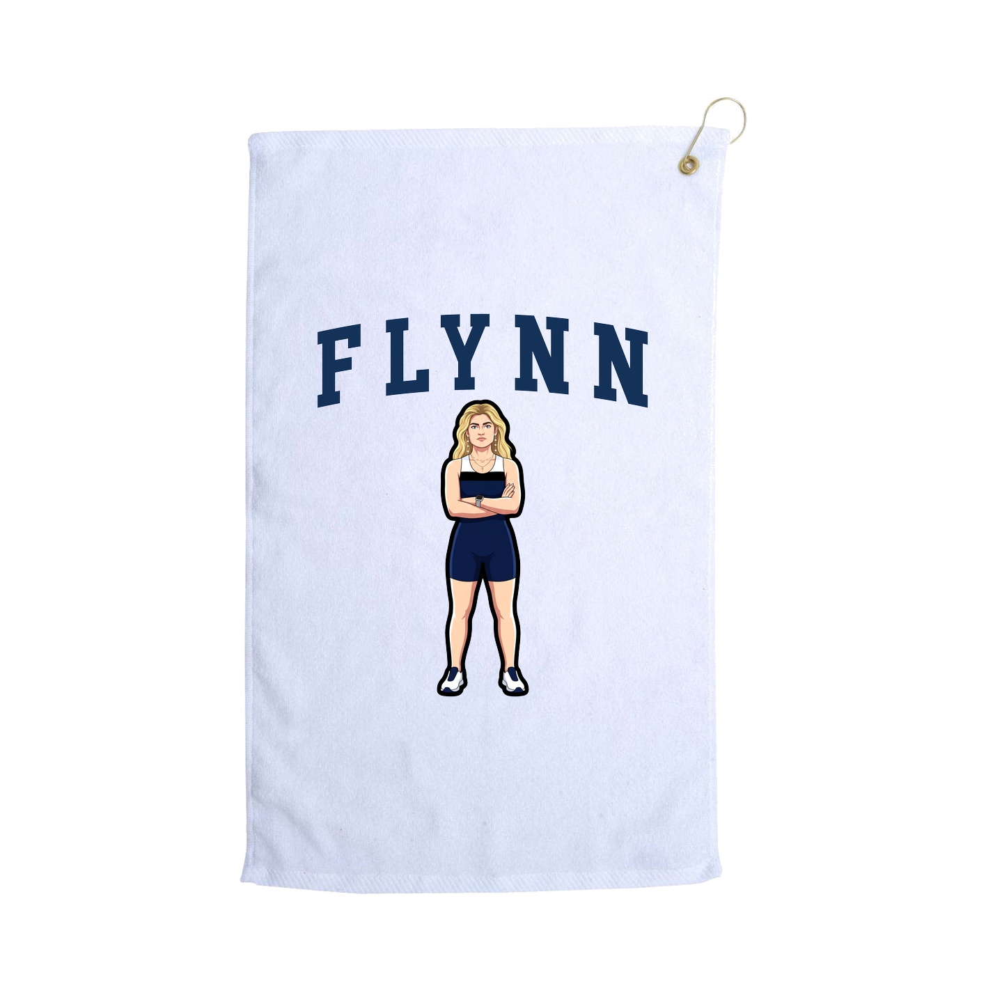 Golf Towel — Shirsey in White