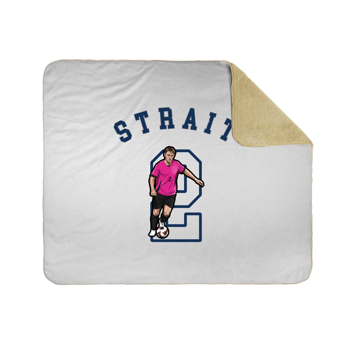 Throw Blanket — Shirsey Arch in White