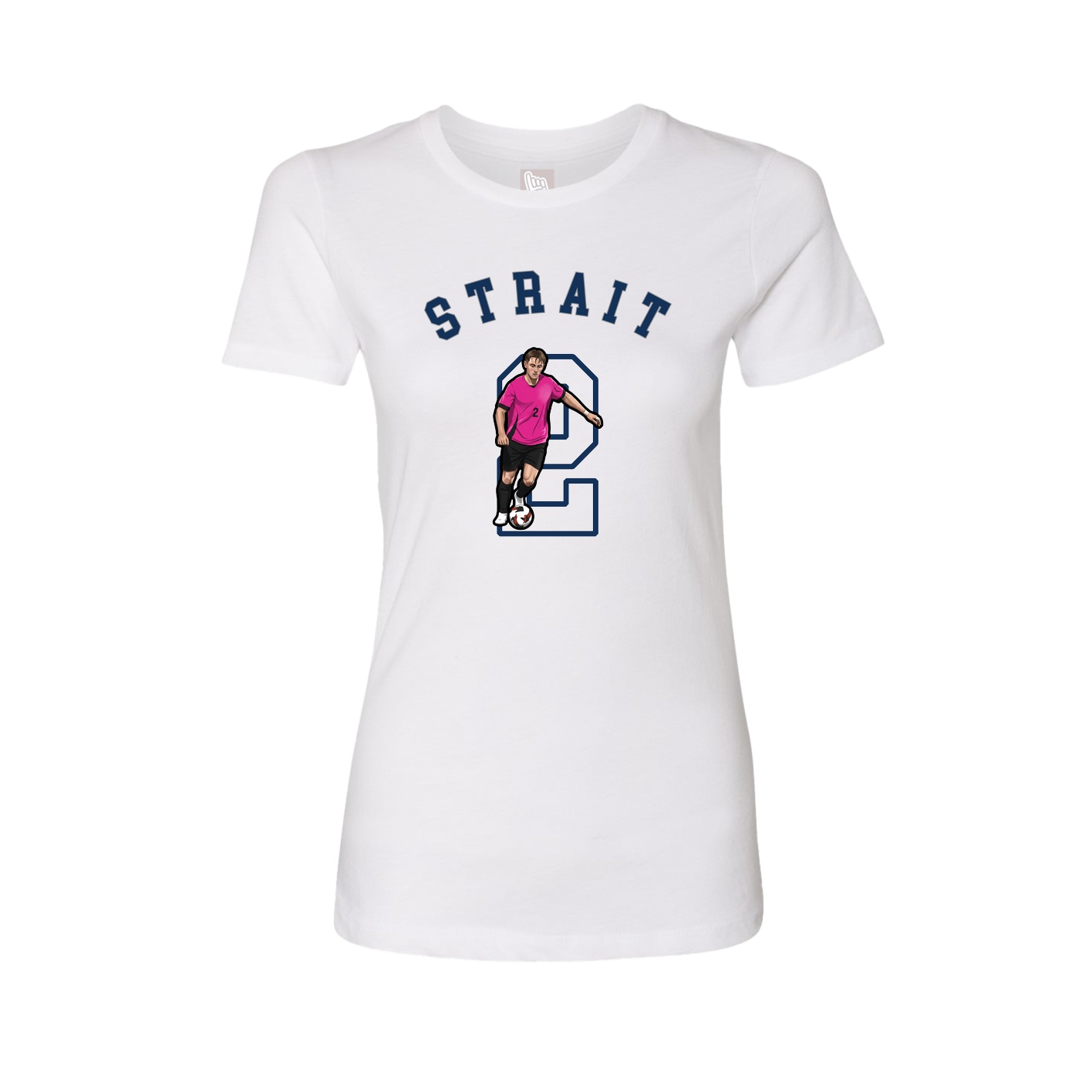 Womens Tee — Shirsey Arch in White