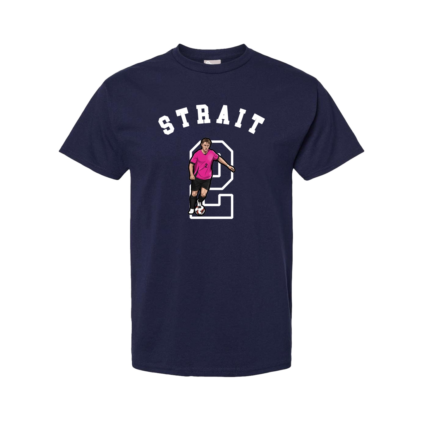 Youth Tee — Shirsey Arch in Navy