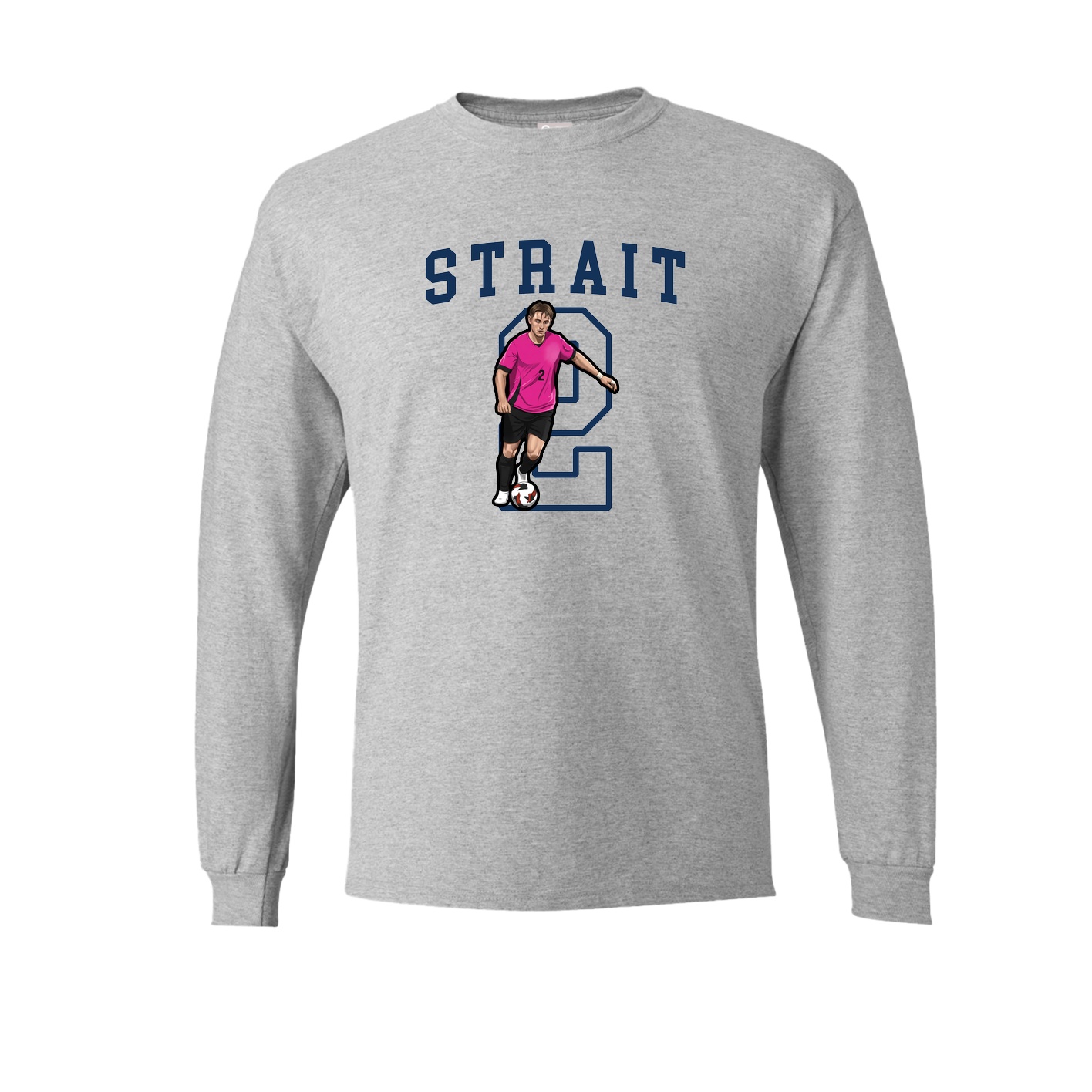 Long Sleeve Tee — Shirsey in Grey