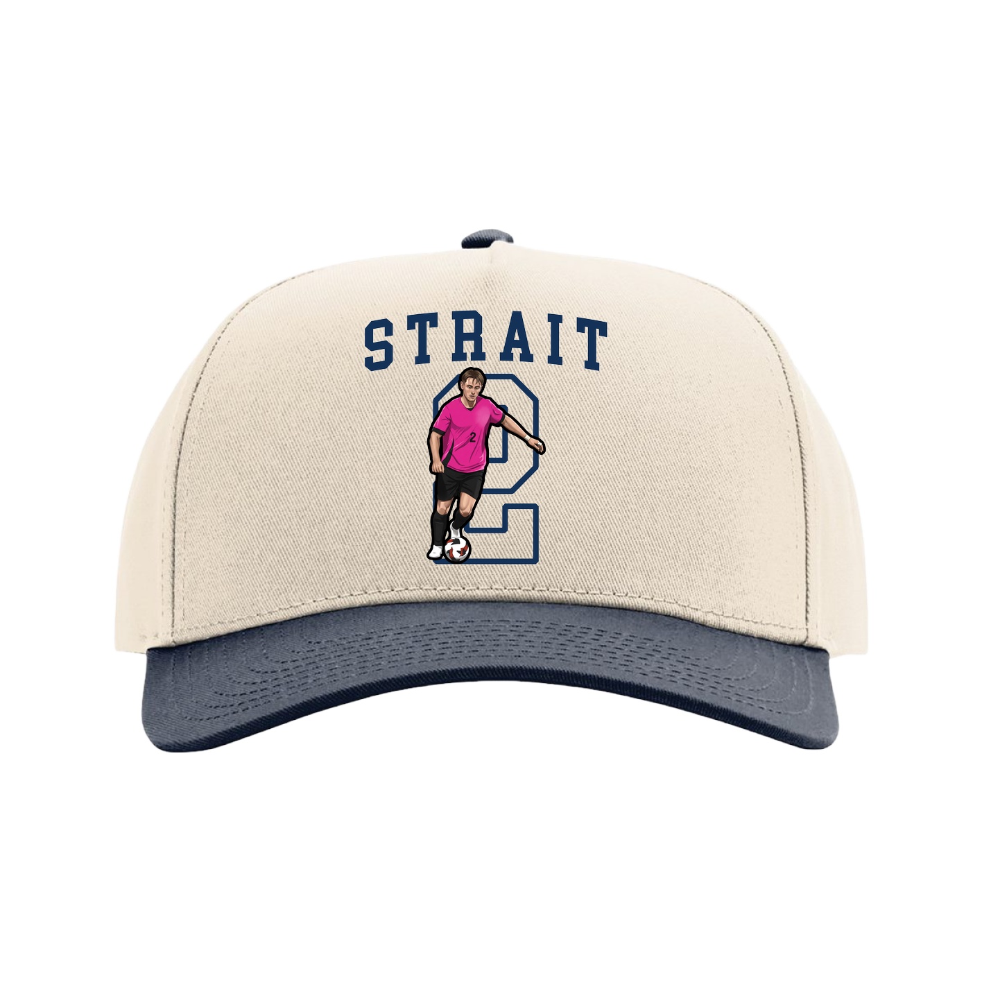 Full Fabric Five-Panel Champ Cap