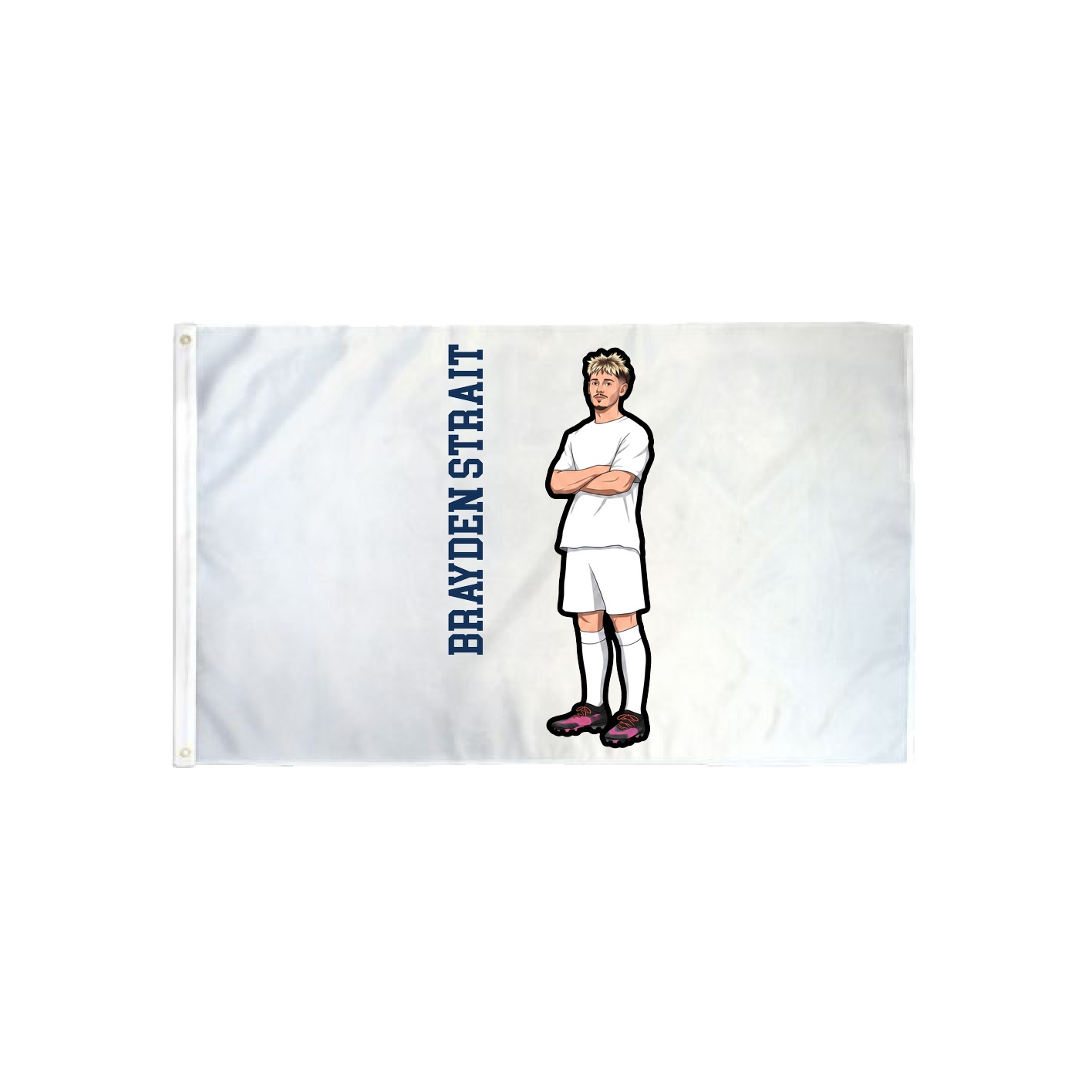 3x5 Flag — Name Vertical in Classic
