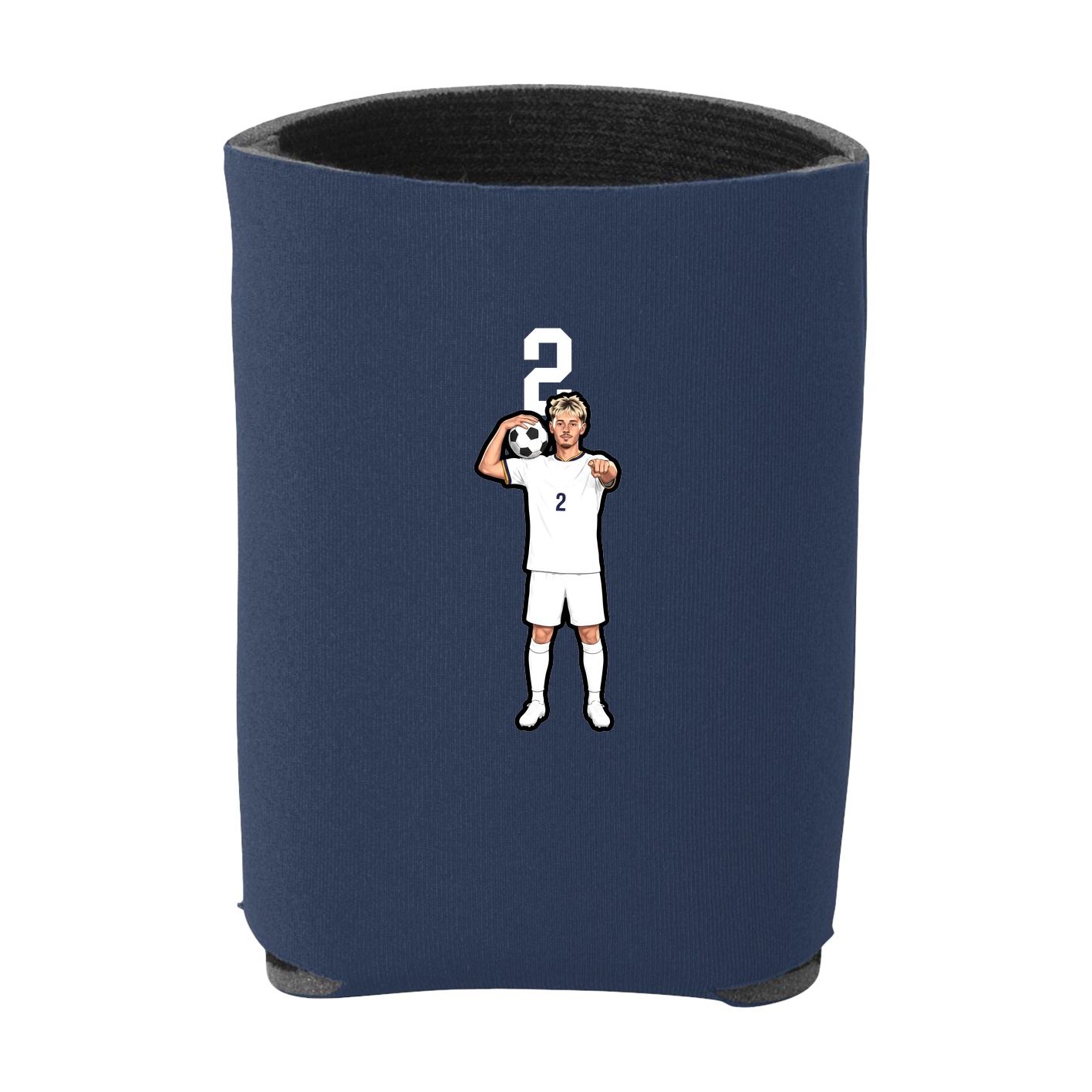Can Holder — Number Top in Navy