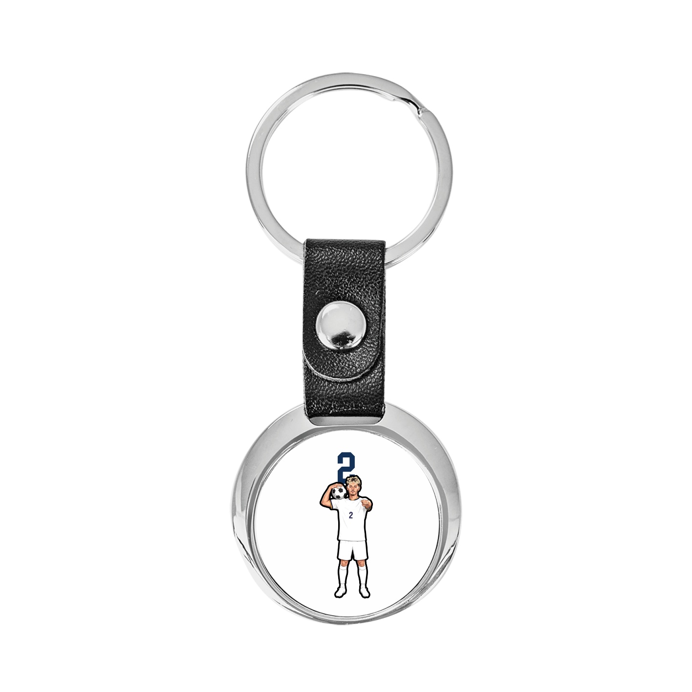 Key Chain — Number Top in Classic