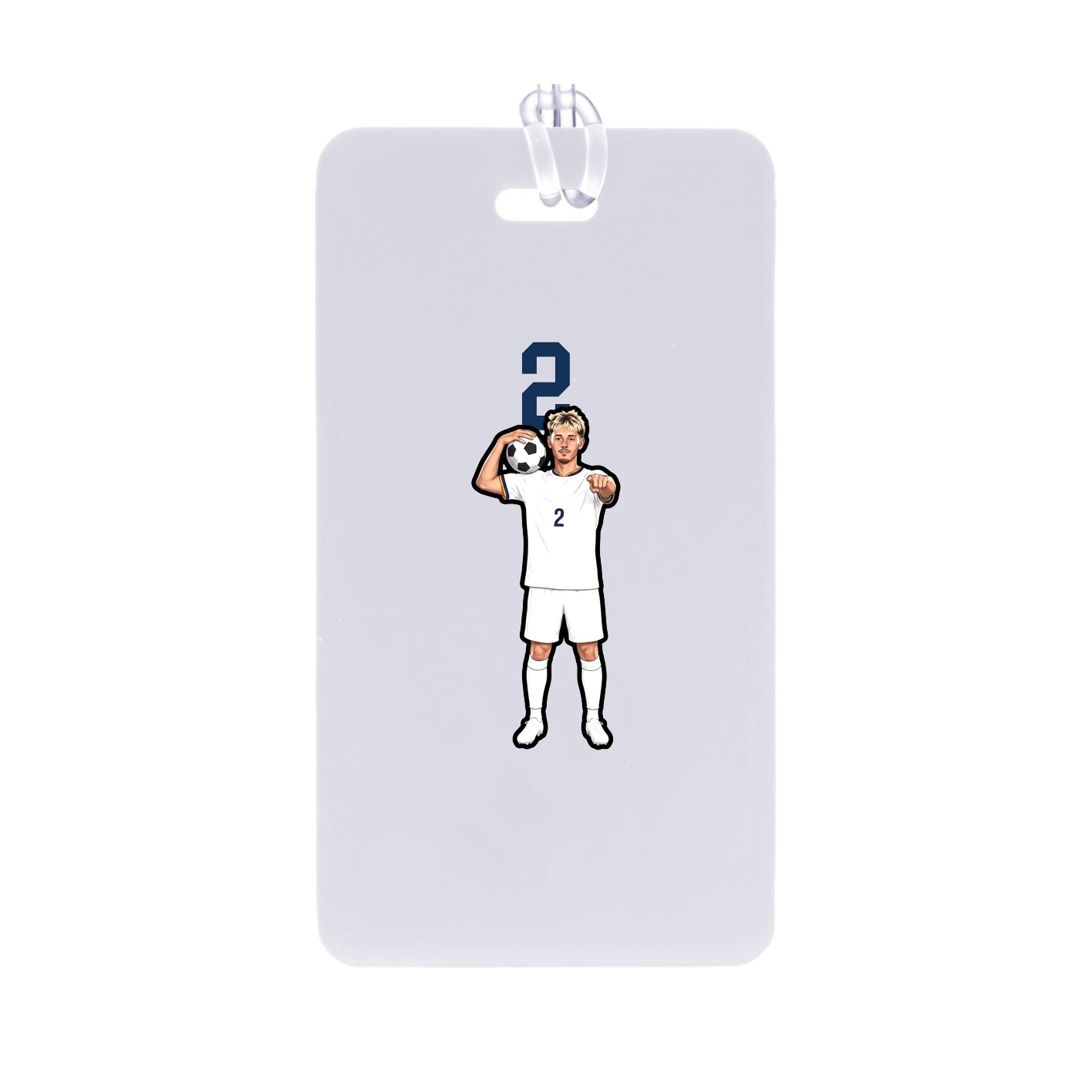 Bag Tag — Number Top in Classic