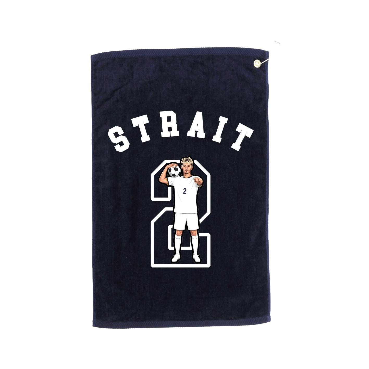 Golf Towel — Shirsey Arch in Navy