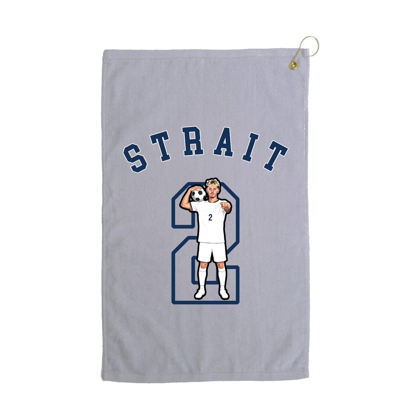Golf Towel — Shirsey Arch in Grey