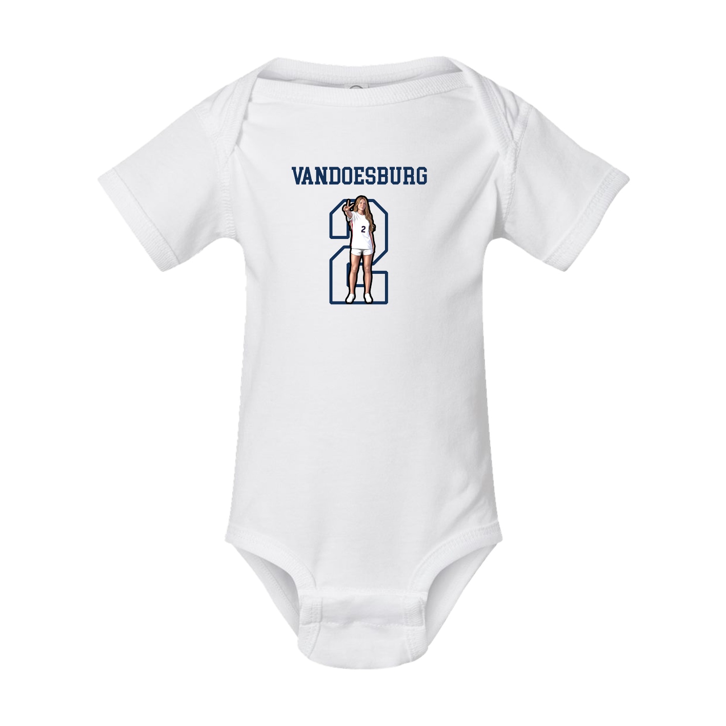 Baby Onesie — Shirsey in White