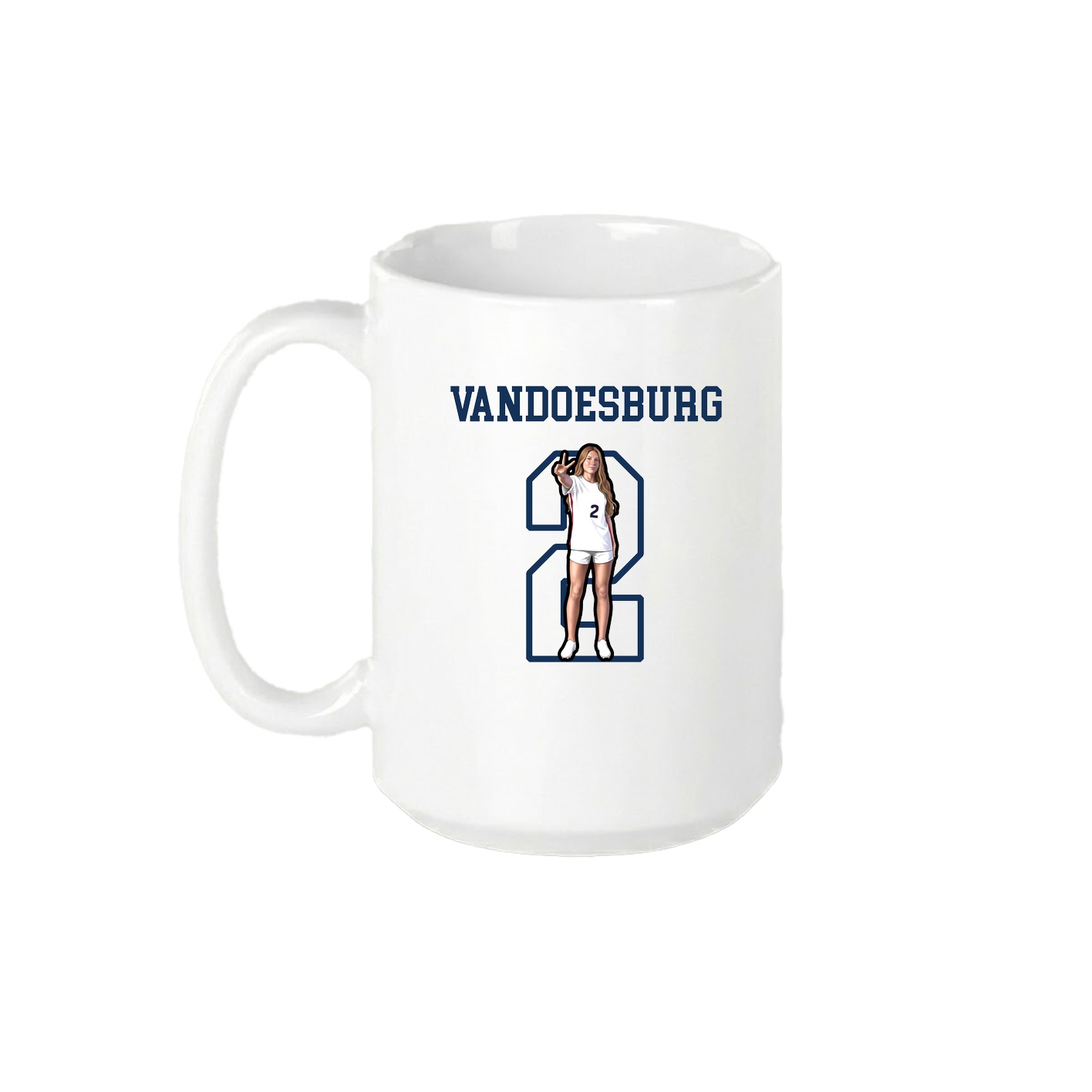 15oz Coffee Mug — Shirsey in White