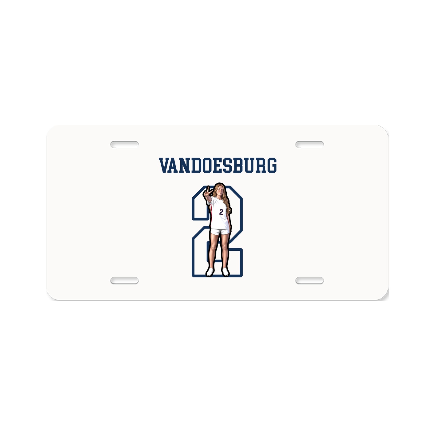 License Plate — Shirsey in Classic