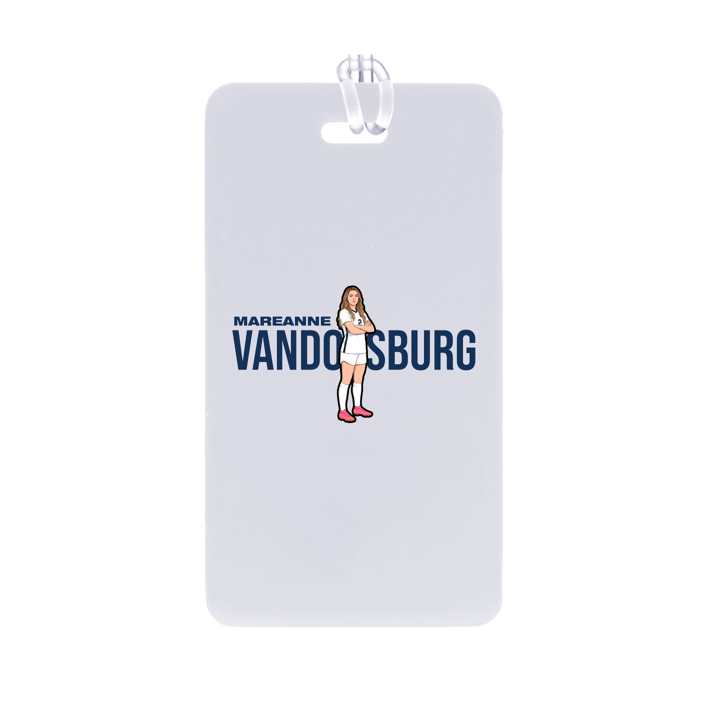 Bag Tag — Player Name in Classic