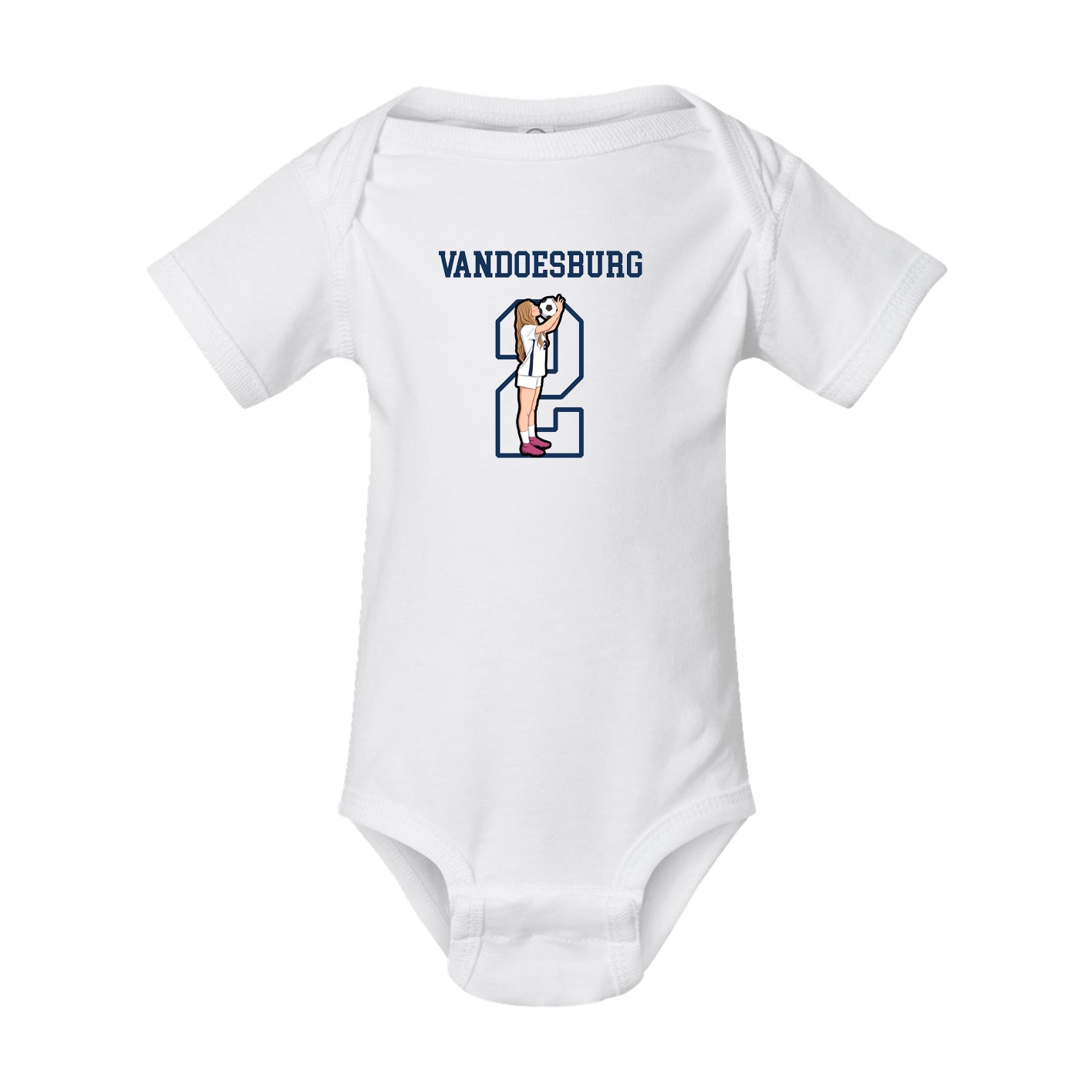 Baby Onesie — Shirsey in White