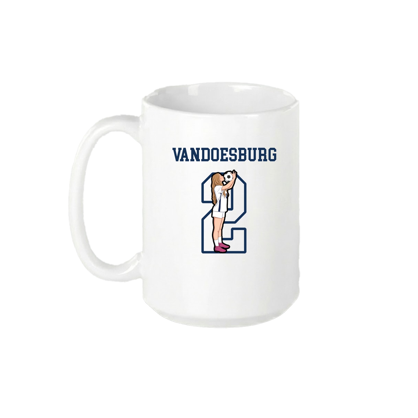 15oz Coffee Mug — Shirsey in White