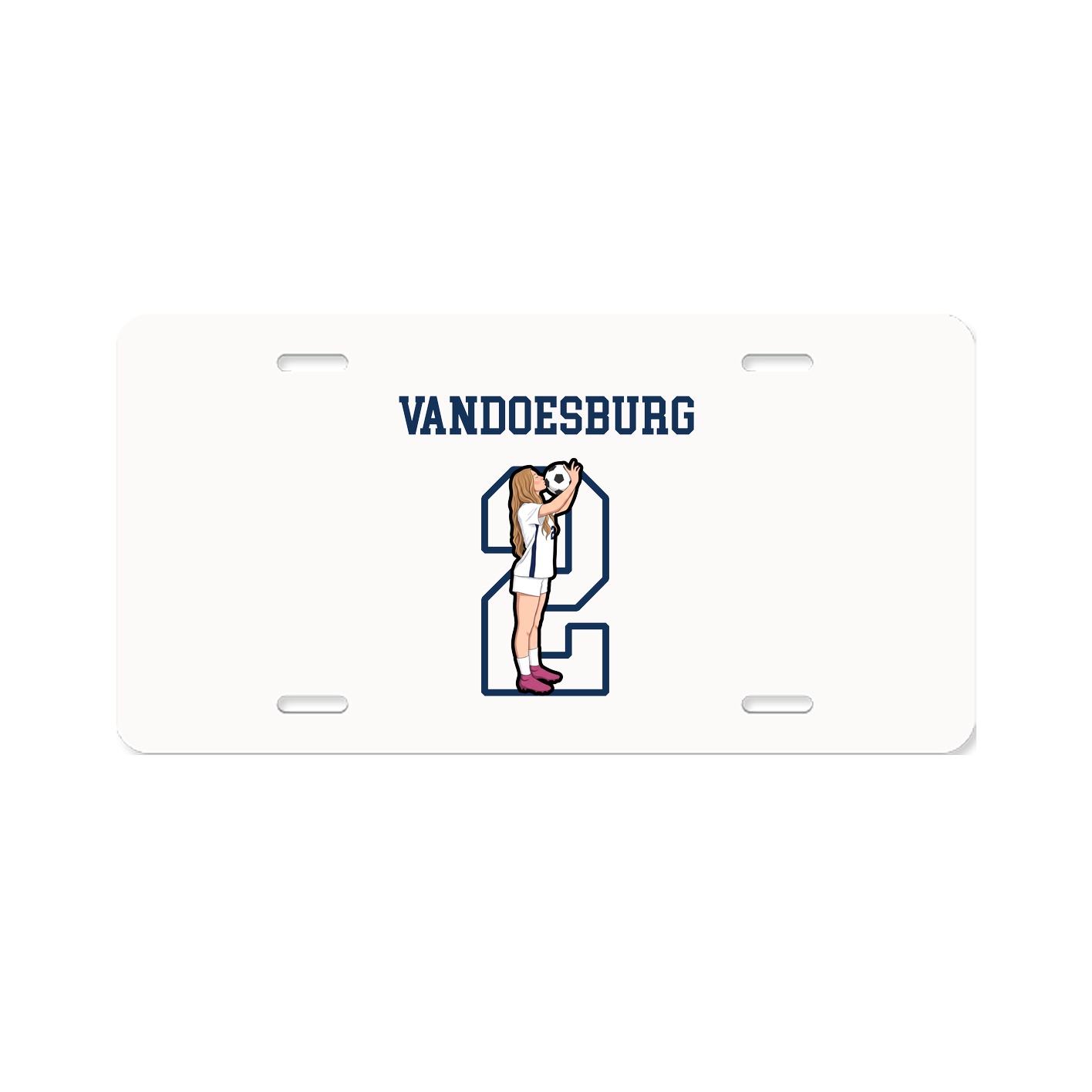 License Plate — Shirsey in Classic