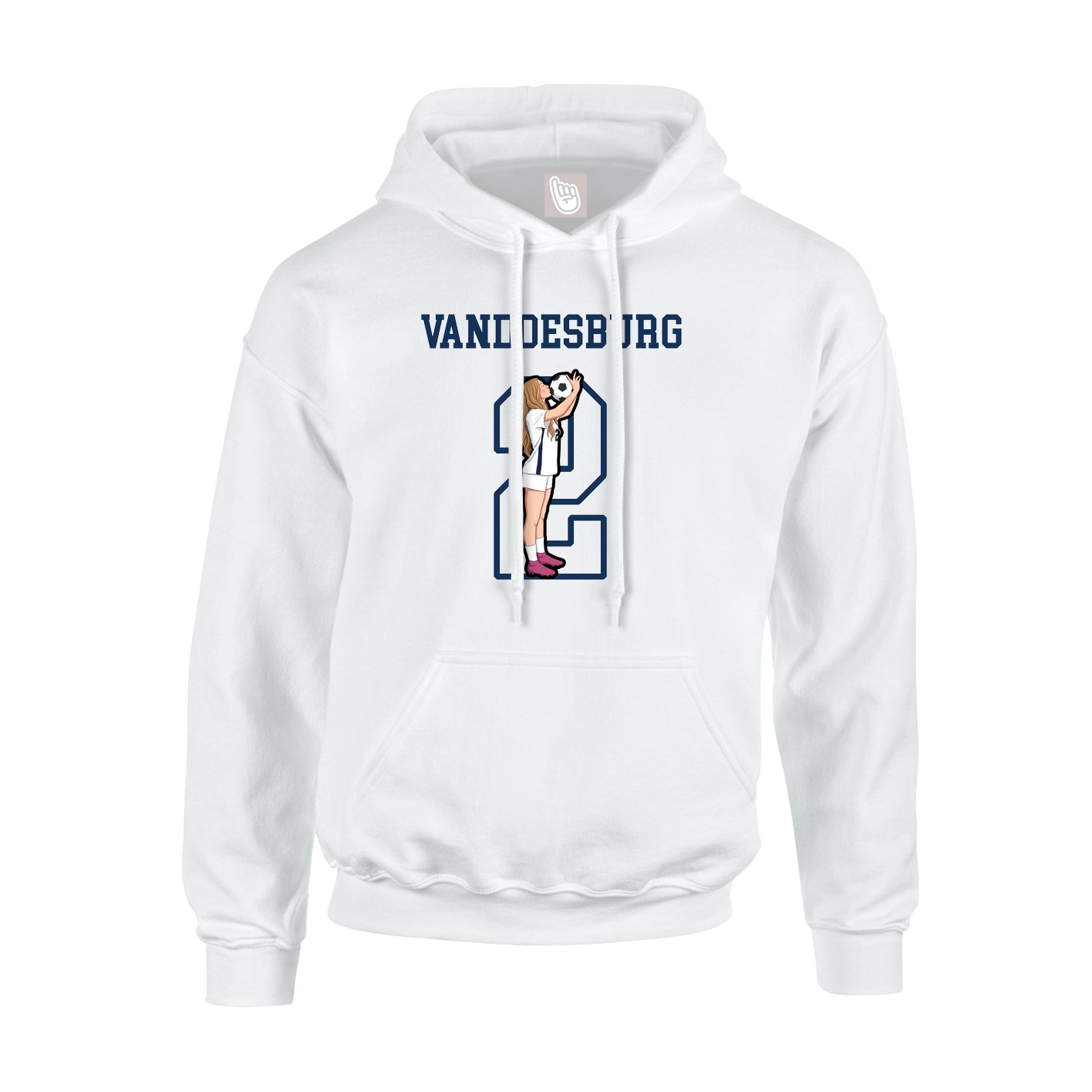 Youth Hoodie — Shirsey in White