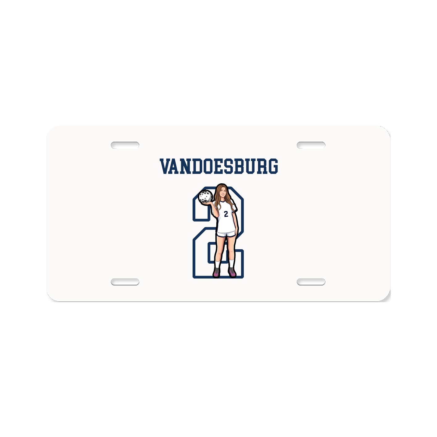 License Plate — Shirsey in Classic