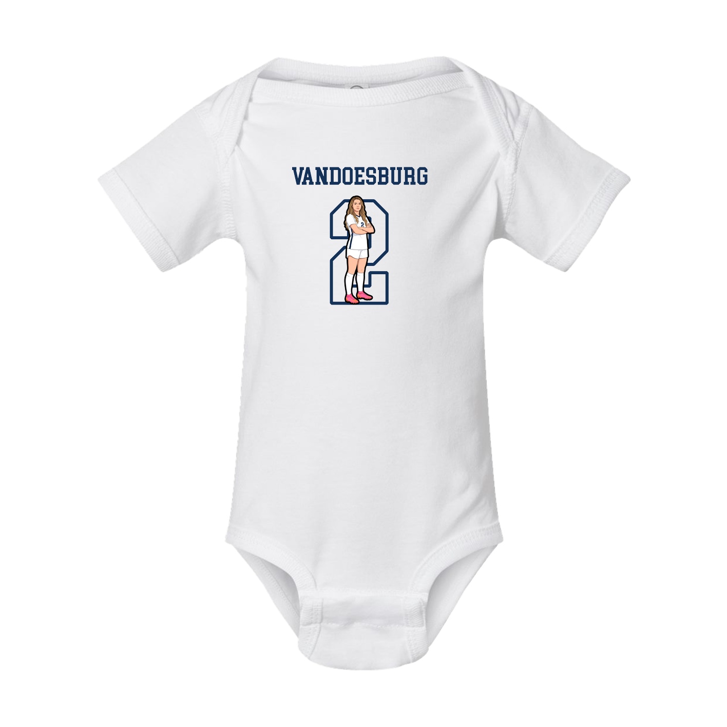 Baby Onesie — Shirsey in White
