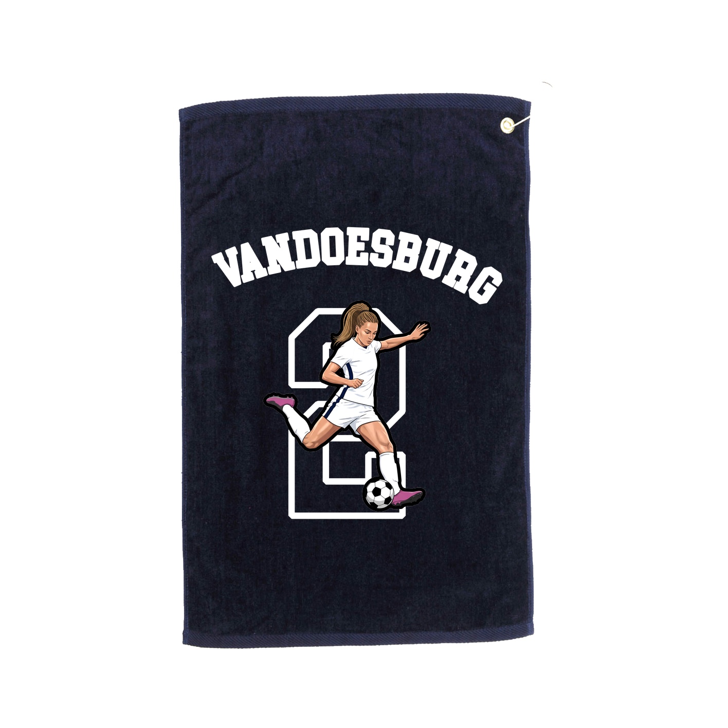 Golf Towel — Shirsey Arch in Navy