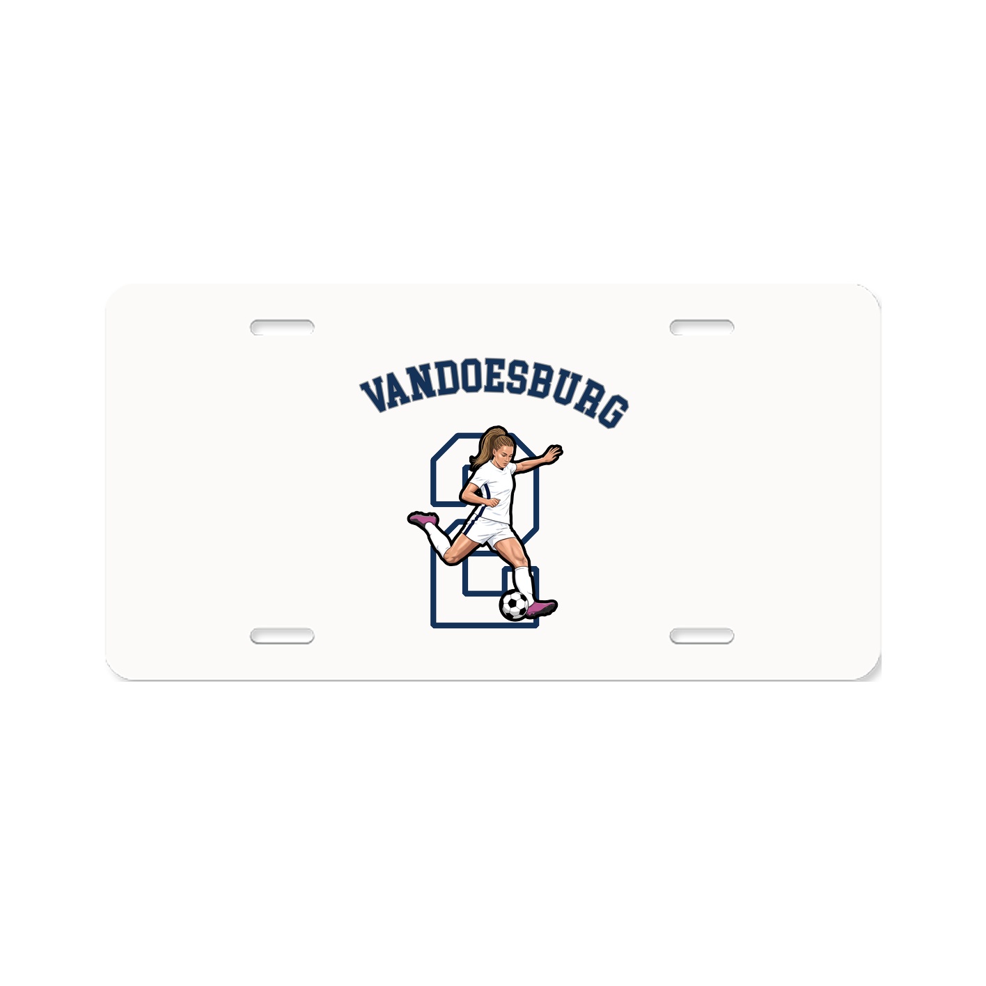 License Plate — Shirsey Arch in Classic