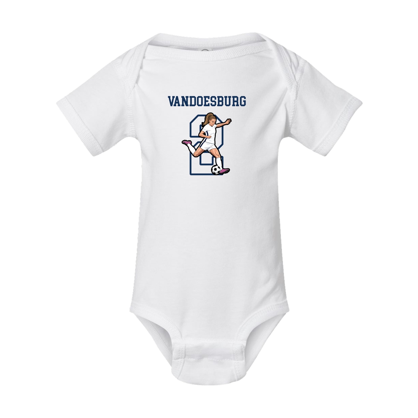 Baby Onesie — Shirsey in White