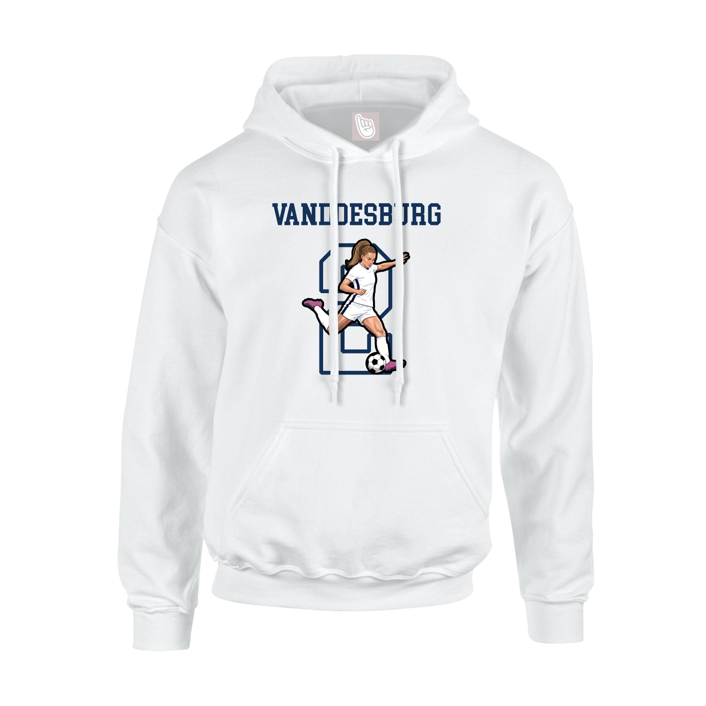 Youth Hoodie — Shirsey in White