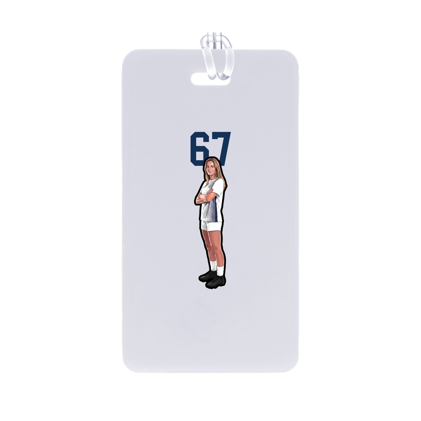 Bag Tag — Number Top in Classic