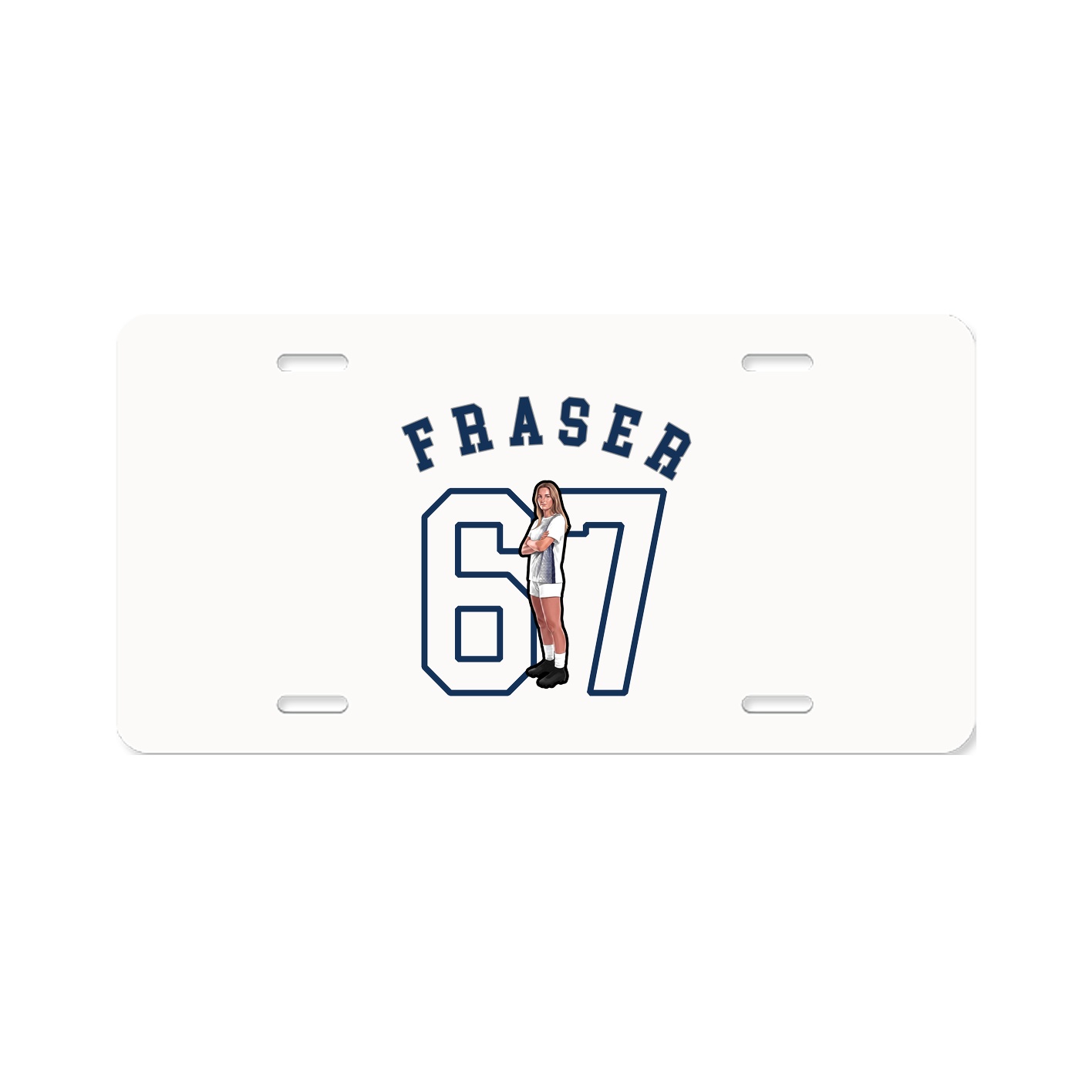 License Plate — Shirsey Arch in Classic
