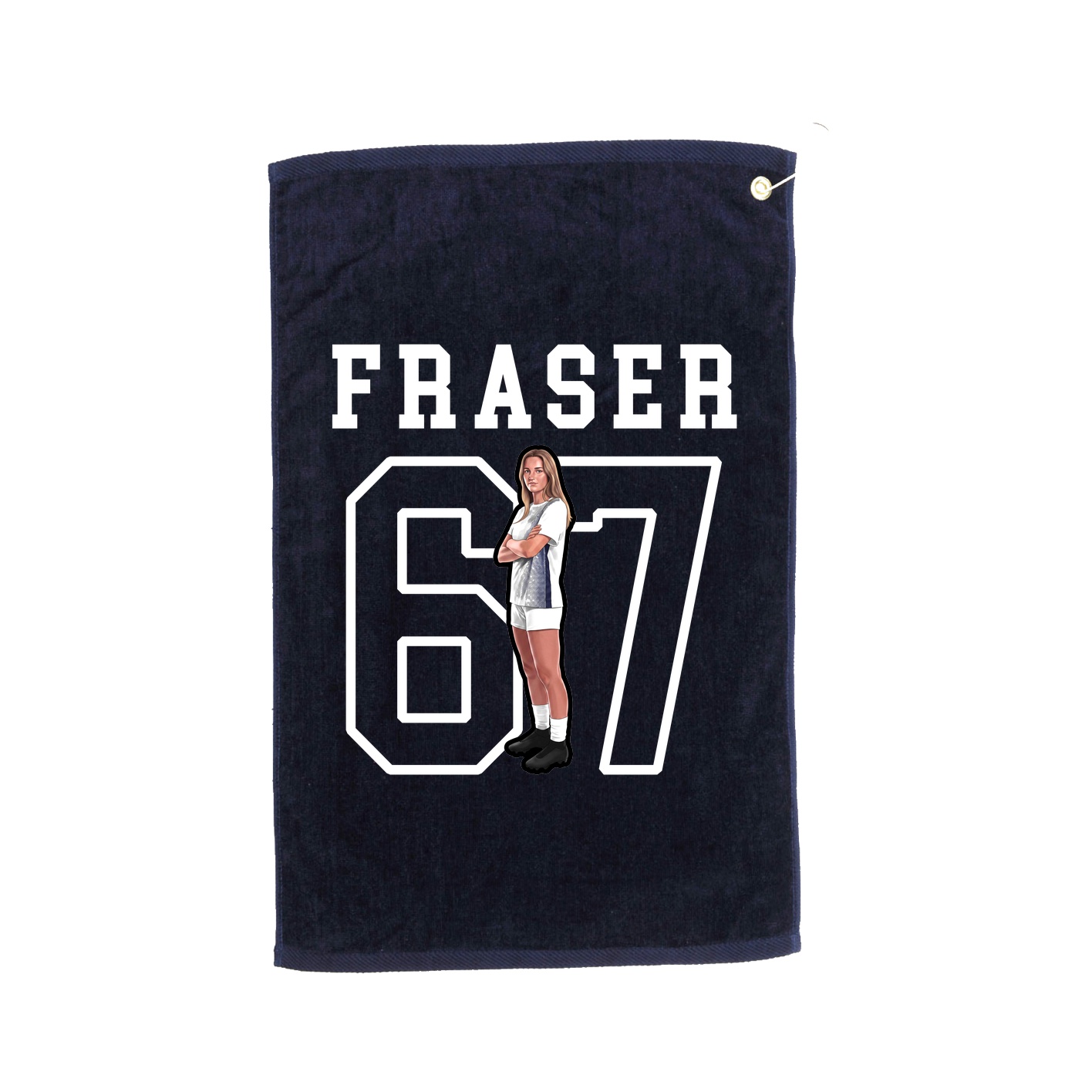 Golf Towel — Shirsey in Navy